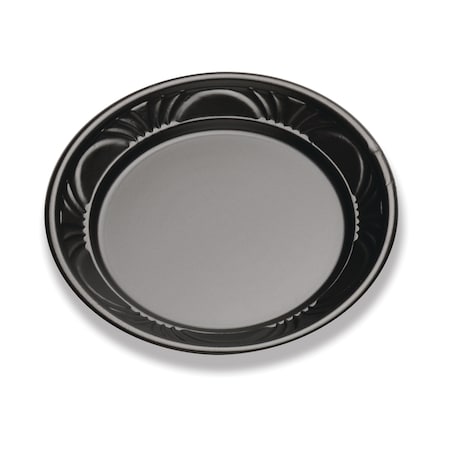 D & W Fine Pack D & W Fine Pack 7" Plastic Pearl Black Plate, PK1000 BP07P-07
